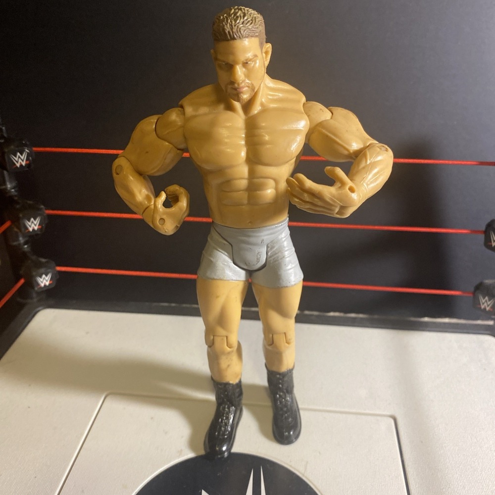 2003 Jakks Pacific Matt Morgan 7'' Action Figure Grey Shorts Wwe Wrestling Tna